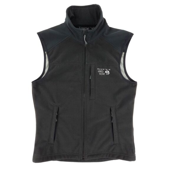 NEW Mountain Hardwear Tech Vest Soft Shell Windproof Fleece Gorpcore Trail Black - Picture 1 of 9